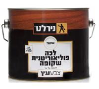 לכה פולי 3/4 ליטר שקופה משי נירלט