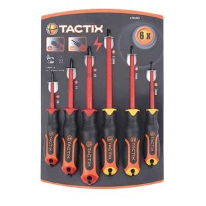 מברג סט מבודד 1000V 6 חלקים מברג סט מבודד 1000V 6 חלקים