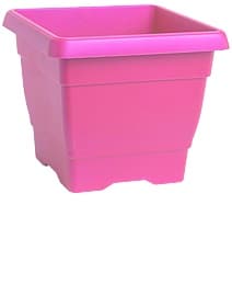 מיכל מרובע גלבוע 35/35 - ורוד
