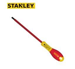 מברג שטוח 1000V מבודד 150x5.5 מ"מ STANLEY מברג שטוח 1000V מבודד 150x5.5 מ"מ STANLEY