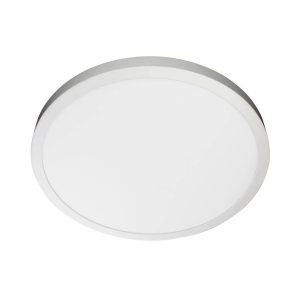 צמוד תקרה לד עגול PIERO 300mm 24W, אור קר
