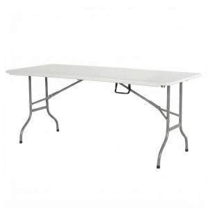שולחן אירוח מתקפל למזוודה Folding Table לבן White אורך 2.44 כתר שולחן אירוח מתקפל למזוודה Folding Table לבן White אורך 2.44 כתר