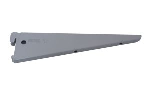 Twin Slot תומך מדף 22 ס"מ מטלי Twin Slot תומך מדף 22 ס"מ מטלי
