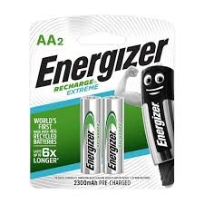 זוג סוללות AA נטענת EXTREME אנרגייזר 2300MA זוג סוללות AA נטענת EXTREME אנרגייזר 2300MA