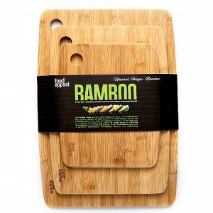 סט 3 קרשי חיתוך BAMBOO מבית FOOD APPEA סט 3 קרשי חיתוך BAMBOO מבית FOOD APPEA