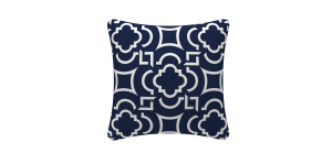 זוג כריות נוי Blue Flower