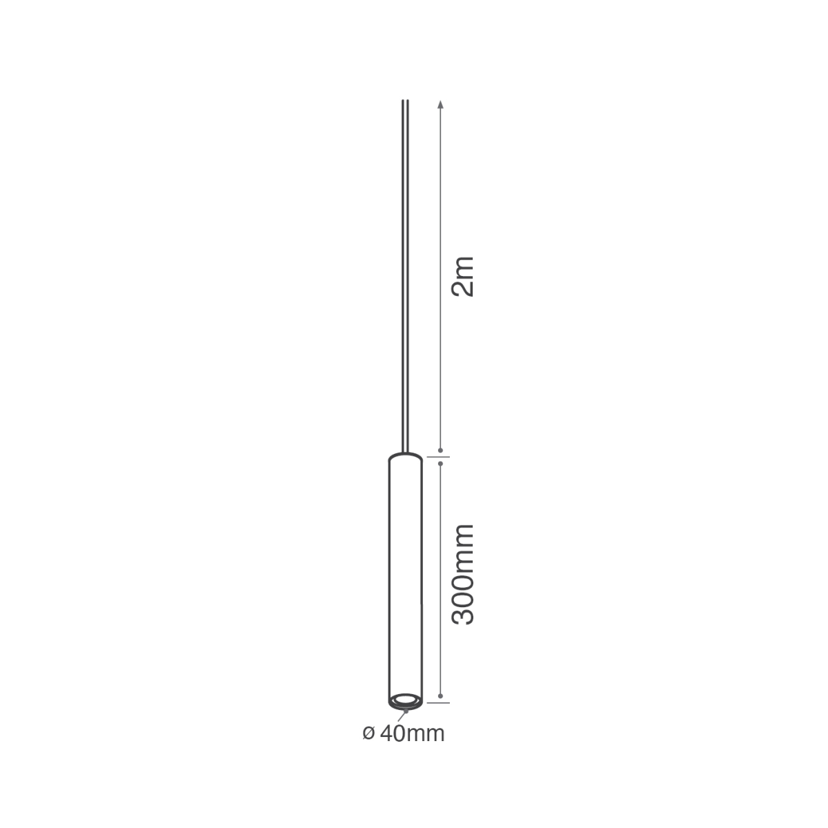 רול.4 תלוי תקרה 2 מטר שחור 40x300 מ"מ BridgeLUX 3000K 38° 8W רול.4 תלוי תקרה 2 מטר שחור 40x300 מ"מ BridgeLUX 3000K 38° 8W