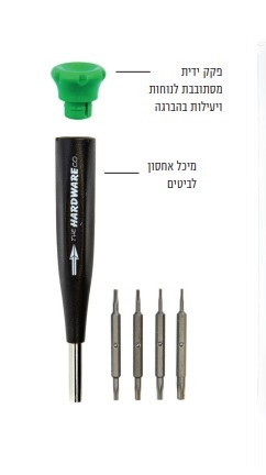 מברג טורקס מתחלף מקצועי 81T מברג טורקס מתחלף מקצועי 81T