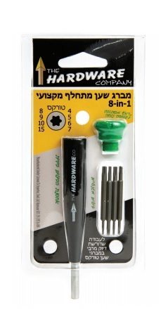 מברג טורקס מתחלף מקצועי 81T מברג טורקס מתחלף מקצועי 81T