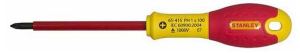 מברג מבודד STANLEY 1000V PH2X125mm מברג מבודד STANLEY 1000V PH2X125mm