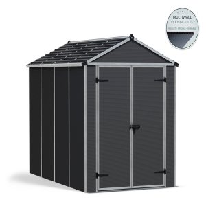 מחסן גינה Rubicon אפור כהה 1.9X3 מבית פלרם - Canopia מחסן גינה Rubicon אפור כהה 1.9X3 מבית פלרם - Canopia