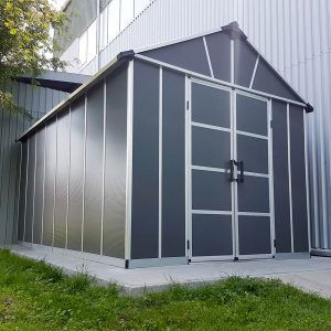 מחסן גינה Yukon אפור כהה 3.3X5.2 מבית פלרם - Canopia מחסן גינה Yukon אפור כהה 3.3X5.2 מבית פלרם - Canopia