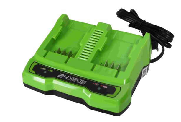 מטען מהיר Dual Port 24V (2V) greenworks מטען מהיר Dual Port 24V (2V) greenworks