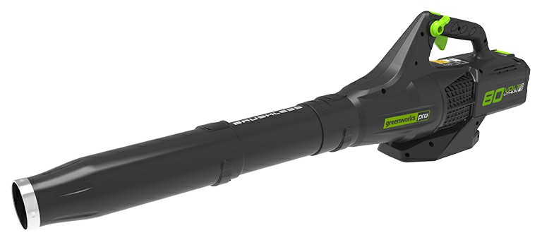 מפוח יד לעלים 80V PRO - גוף בלבד greenworks מפוח יד לעלים 80V PRO - גוף בלבד greenworks