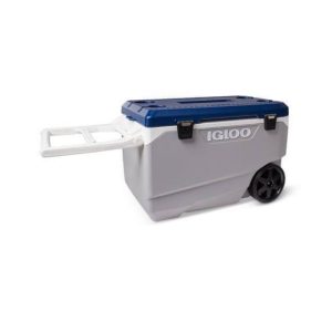 צידנית קשיחה עם גלגלים ומגש 85 ליטר אפור Igloo MaxCold Latitude צידנית קשיחה עם גלגלים ומגש 85 ליטר אפור Igloo MaxCold Latitude