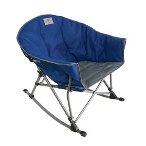 כיסא מתקפל דגם Rockway Deluxe-אפור/כחול כיסא מתקפל דגם Rockway Deluxe-אפור/כחול