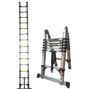 סולם טלסקופי 5X5 מתקפל 10 ש KR-0320MM סולם טלסקופי 5X5 מתקפל 10 ש KR-0320MM