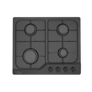 כיריים גז 4 להבות 60 ס"מ שחור (60SJ401(B מידאה MIDEA כיריים גז 4 להבות 60 ס"מ שחור (60SJ401(B מידאה MIDEA