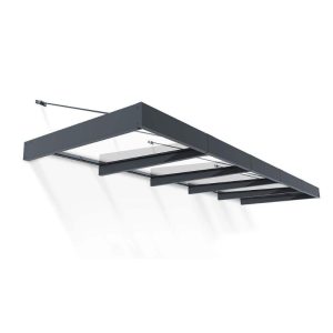 גגון SOPHIA XL אפור שקוף 1.4x4.7 מבית פלרם - Canopia גגון SOPHIA XL אפור שקוף 1.4x4.7 מבית פלרם - Canopia