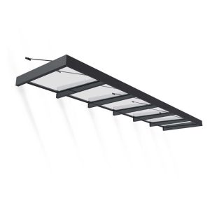 גגון SOPHIA XL אפור שקוף 1.4x5.7 מבית פלרם - Canopia גגון SOPHIA XL אפור שקוף 1.4x5.7 מבית פלרם - Canopia