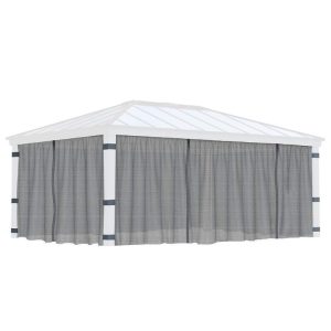 רשתות נגד יתושים לגזיבו 4.3x6.1 Dallas מבית פלרם - Canopia רשתות נגד יתושים לגזיבו 4.3x6.1 Dallas מבית פלרם - Canopia
