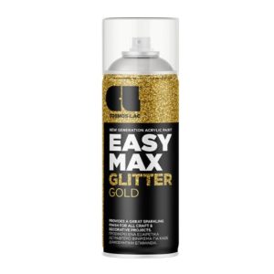 Cosmos Lac Easy Max | קוסמוס לק איזי מקס, הספריי האולטימטיבי – גליטר - זהב - 400 מ"ל Cosmos Lac Easy Max | קוסמוס לק איזי מקס, הספריי האולטימטיבי – גליטר - זהב - 400 מ"ל