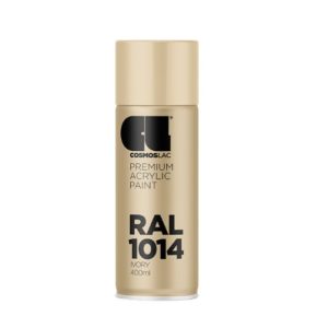 Cosmos Lac RAL | קוסמוס לק ספריי ראל מבריק – 1014 - 400 מ"ל Cosmos Lac RAL | קוסמוס לק ספריי ראל מבריק – 1014 - 400 מ"ל