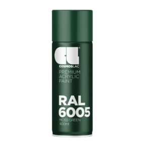 Cosmos Lac RAL | קוסמוס לק ספריי ראל מבריק – 6005 - 400 מ"ל Cosmos Lac RAL | קוסמוס לק ספריי ראל מבריק – 6005 - 400 מ"ל