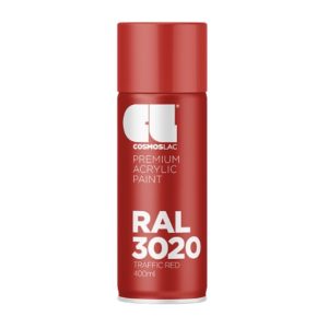 Cosmos Lac RAL | קוסמוס לק ספריי ראל מבריק – 3020 - 400 מ"ל Cosmos Lac RAL | קוסמוס לק ספריי ראל מבריק – 3020 - 400 מ"ל