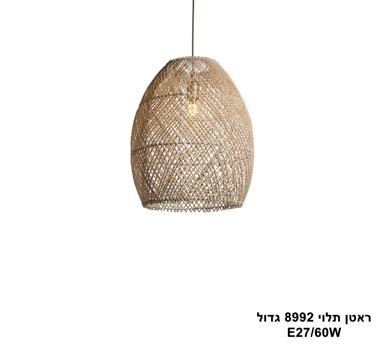 ראטן תלוי 8992 גדול ראטן תלוי 8992 גדול