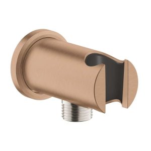 נקודת מים עגולה + מתלה RAINSHOWER זהב אדום מוברש גרואה נקודת מים עגולה + מתלה RAINSHOWER זהב אדום מוברש גרואה