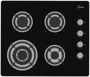 כיריים גז Midea 60GL403 מידאה 4 להבות צד שחור 6743 יבואן רשמי ! כיריים גז Midea 60GL403 מידאה 4 להבות צד שחור 6743 יבואן רשמי !