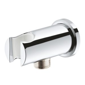 נקודת מים עגולה + מתלה RAINSHOWER כרום גרואה נקודת מים עגולה + מתלה RAINSHOWER כרום גרואה