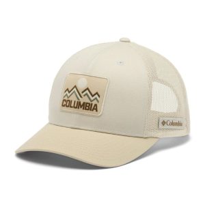 כובע רשת יוניסקס Columbia Mesh Hat צבע אבן כהה פוסיל Dark Stone Fossil