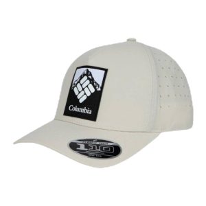 כובע מצחייה יוניסקס Columbia Hike 110 Snap Back צבע לבן אופוויט Dark Stone / Mountain