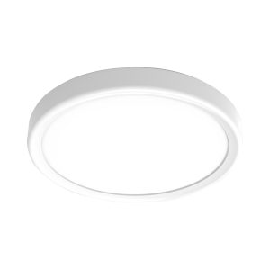 גוף תאורה על הטיח לבן CLOCK 18W 23CM 3CCT גוף תאורה על הטיח לבן CLOCK 18W 23CM 3CCT