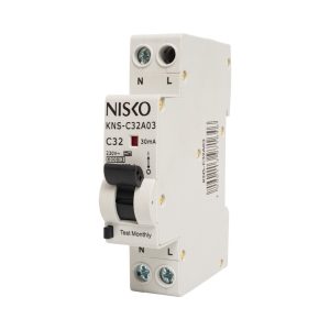 פחת משולב מא"ז 1x32A 6KA RCBO