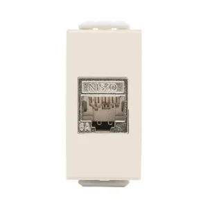 שקע מחשב מסוכך RJ45 CAT6A FTP סהרה 1M MATT ניסקו סוויץ' ניסקו סוויץ'